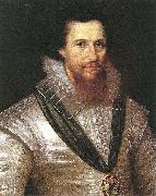 Marcus Gheeraerts Robert Devereux, Earl of Essex oil painting